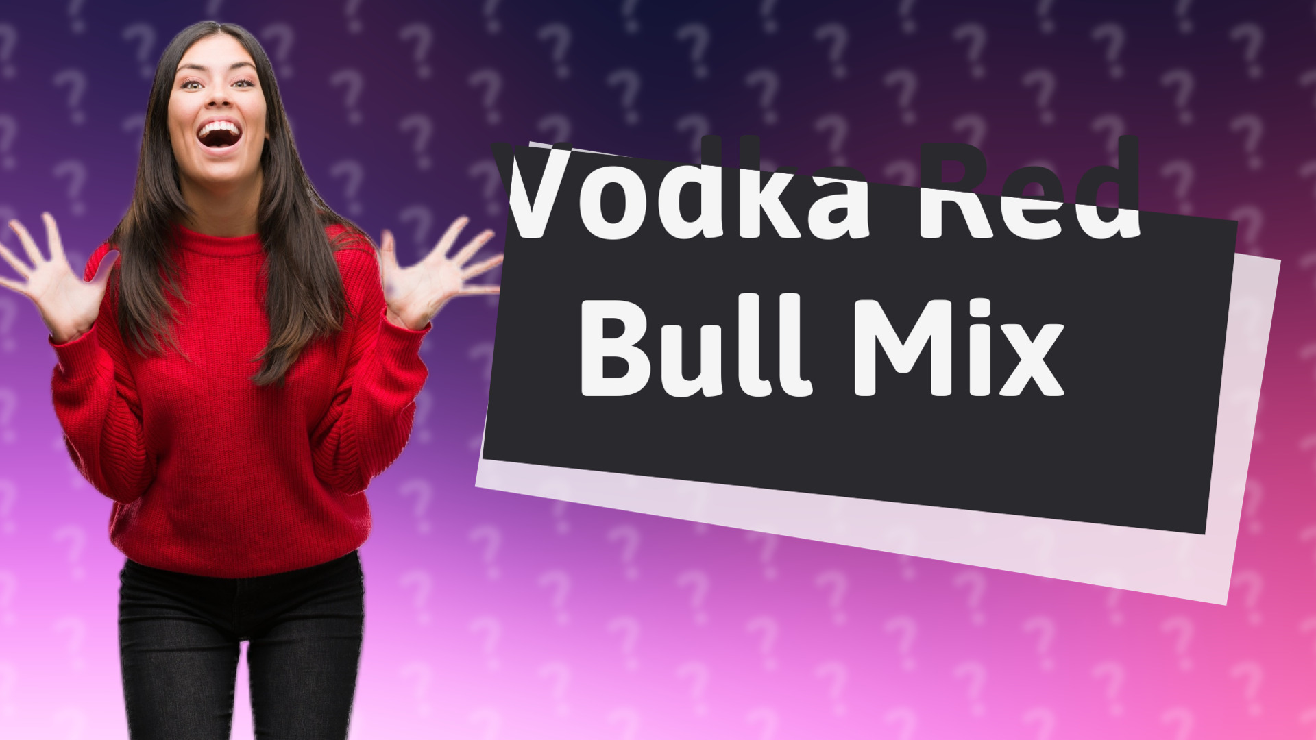 Vodka Red Bull Mix