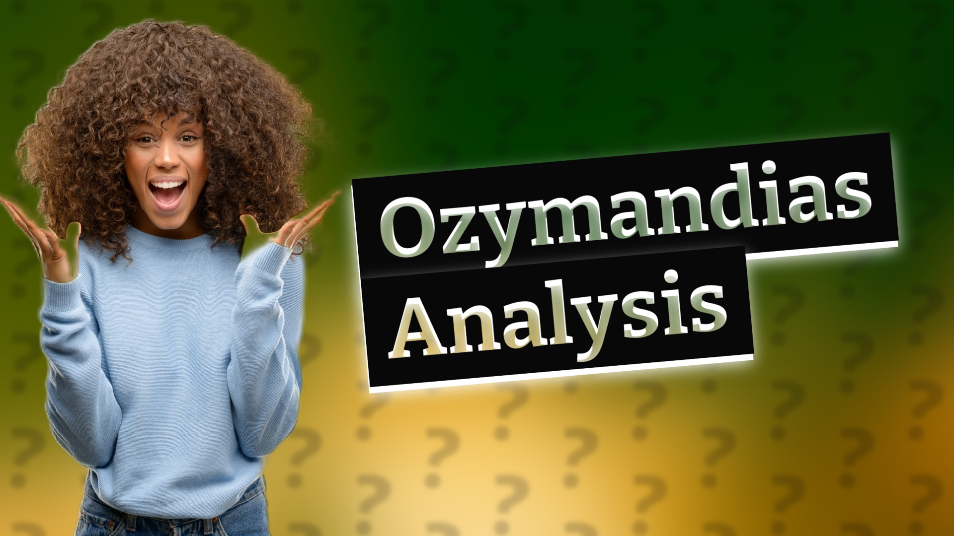 Ozymandias Analysis