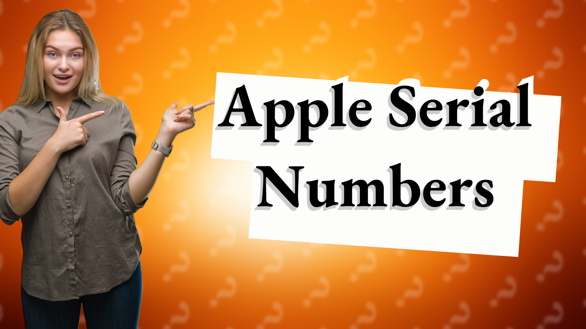 Apple Serial Numbers