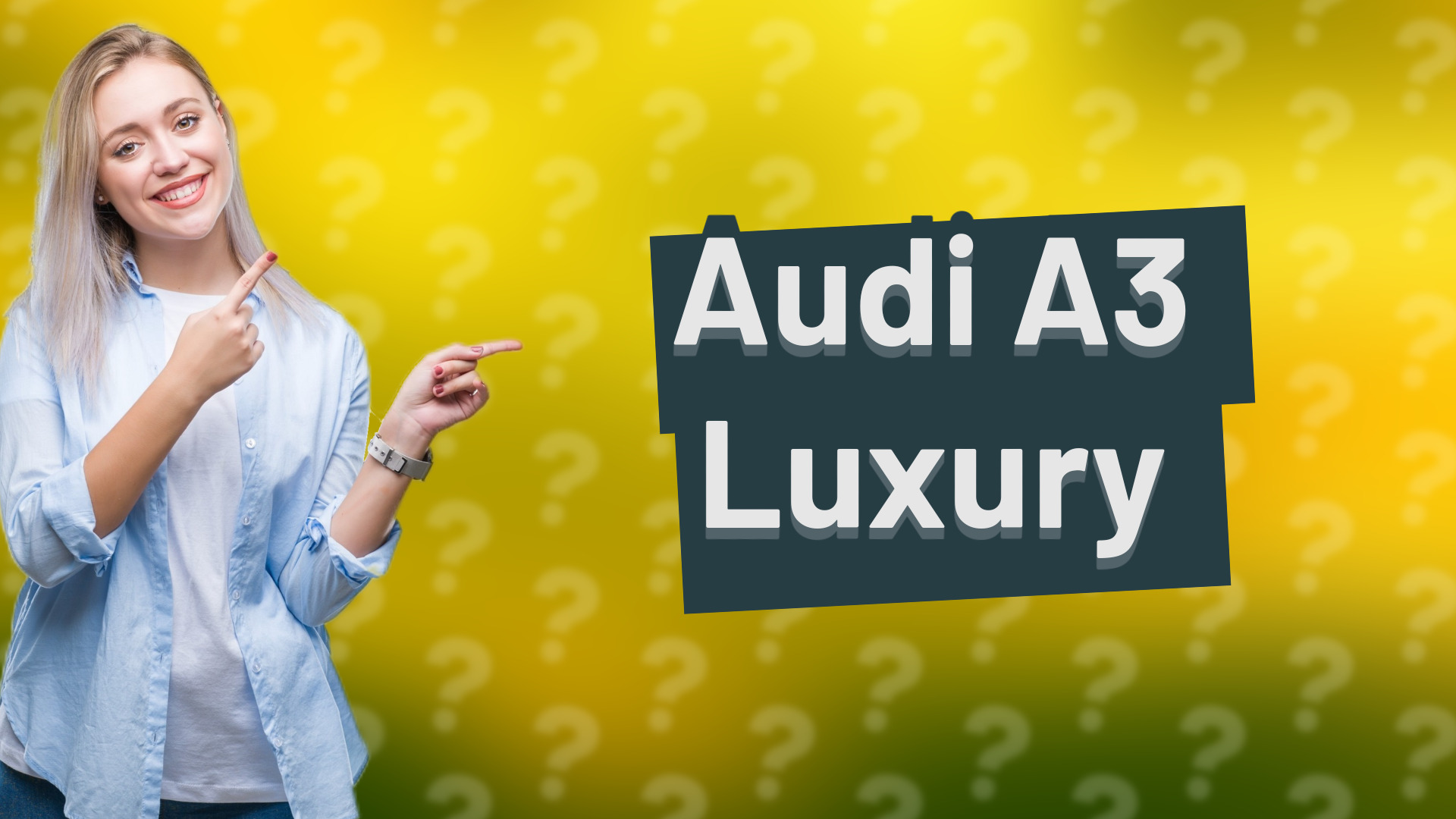 Audi A3 Luxury
