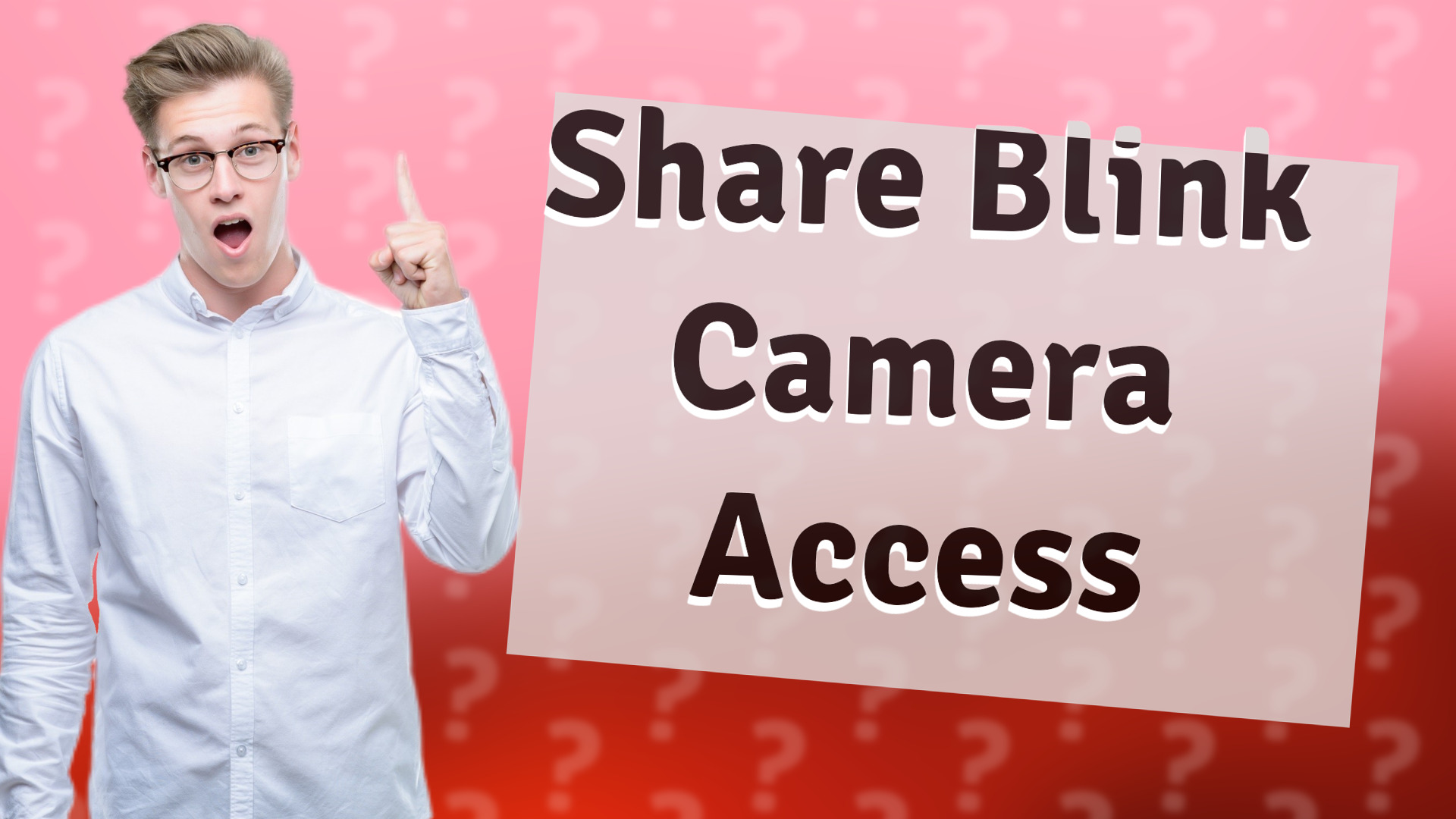 Share Blink Camera Access
