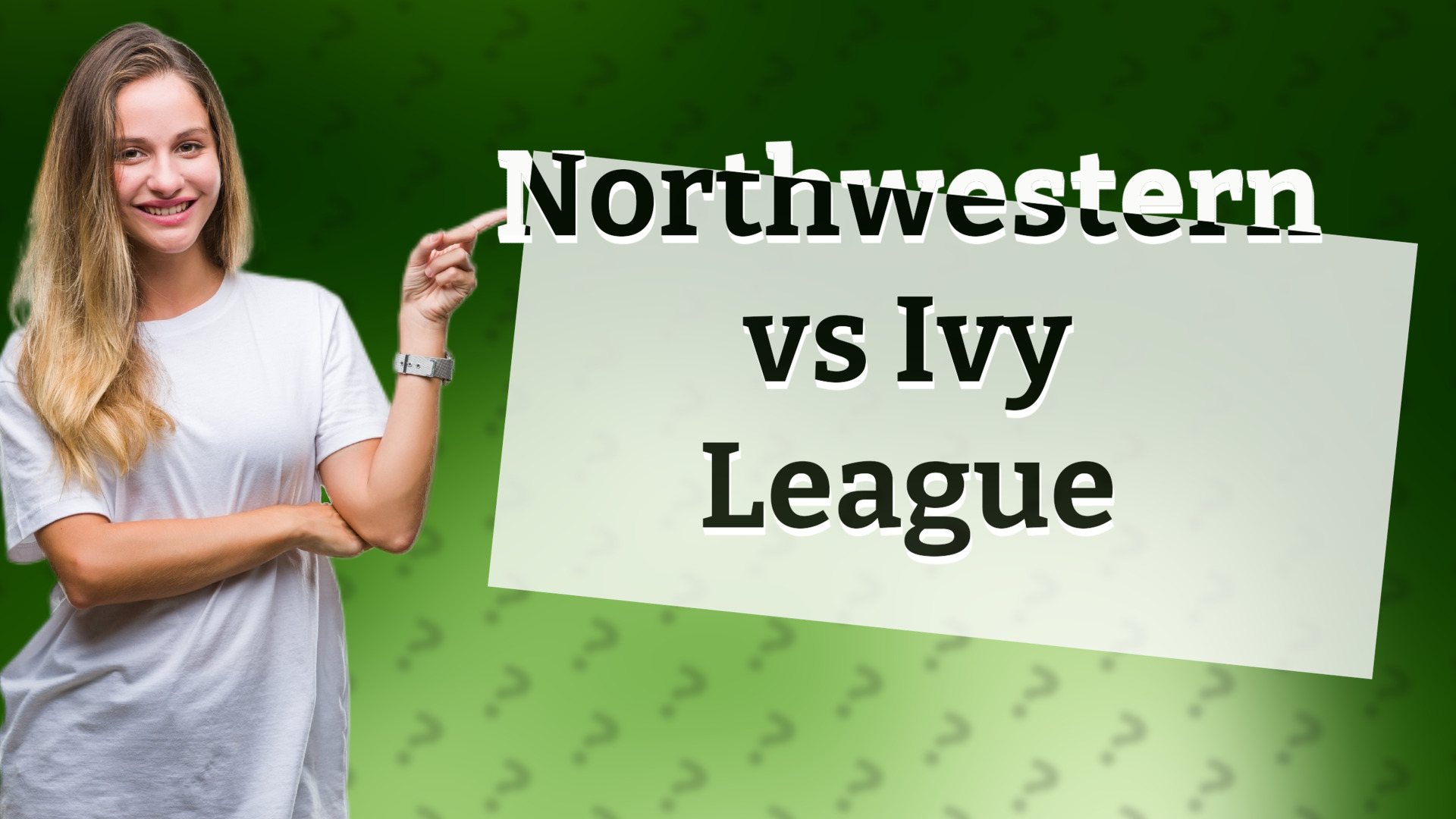 Northwestern vs Ivy League
