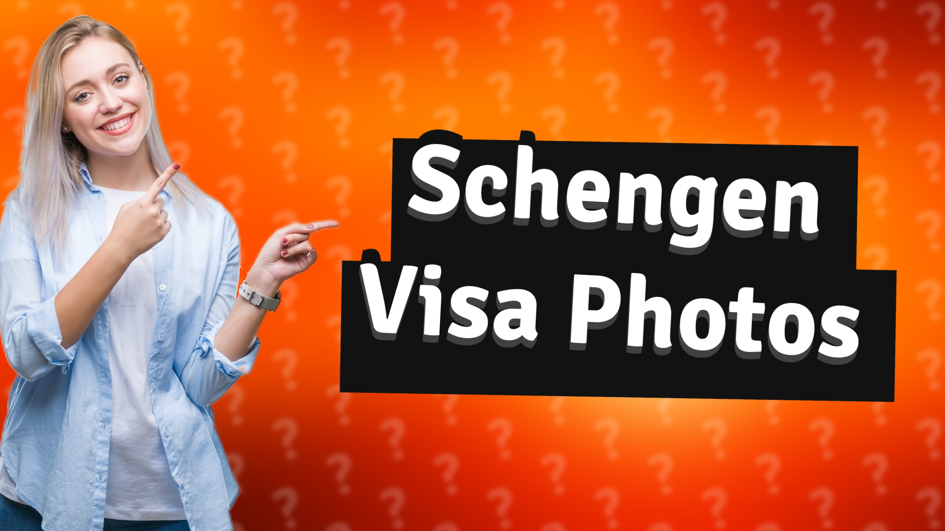 Schengen Visa Photos