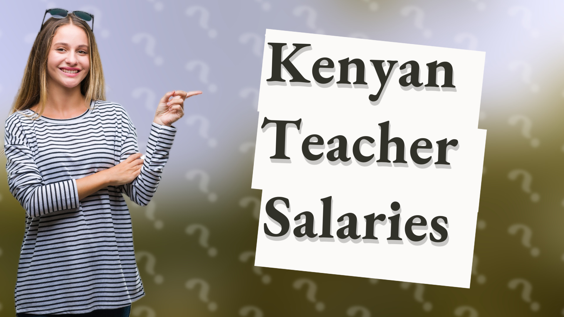 Kenyan Teacher Salaries