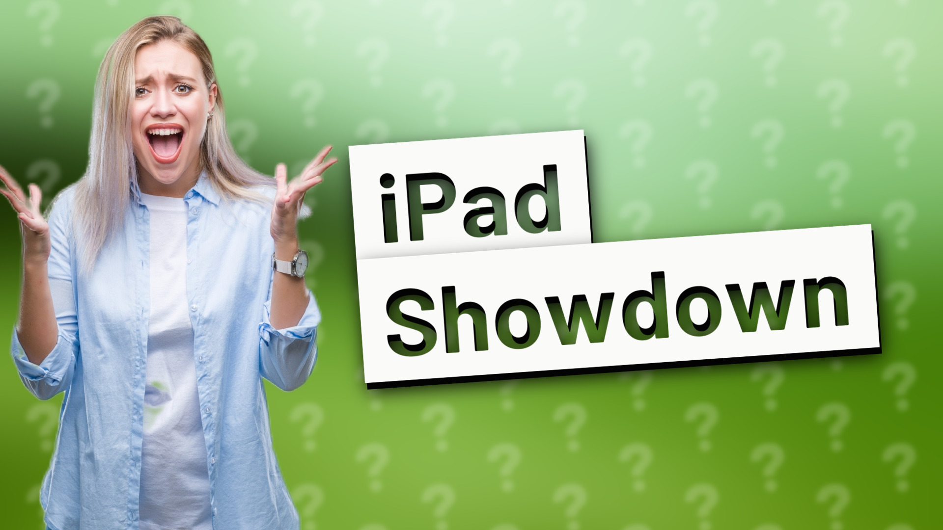iPad Showdown