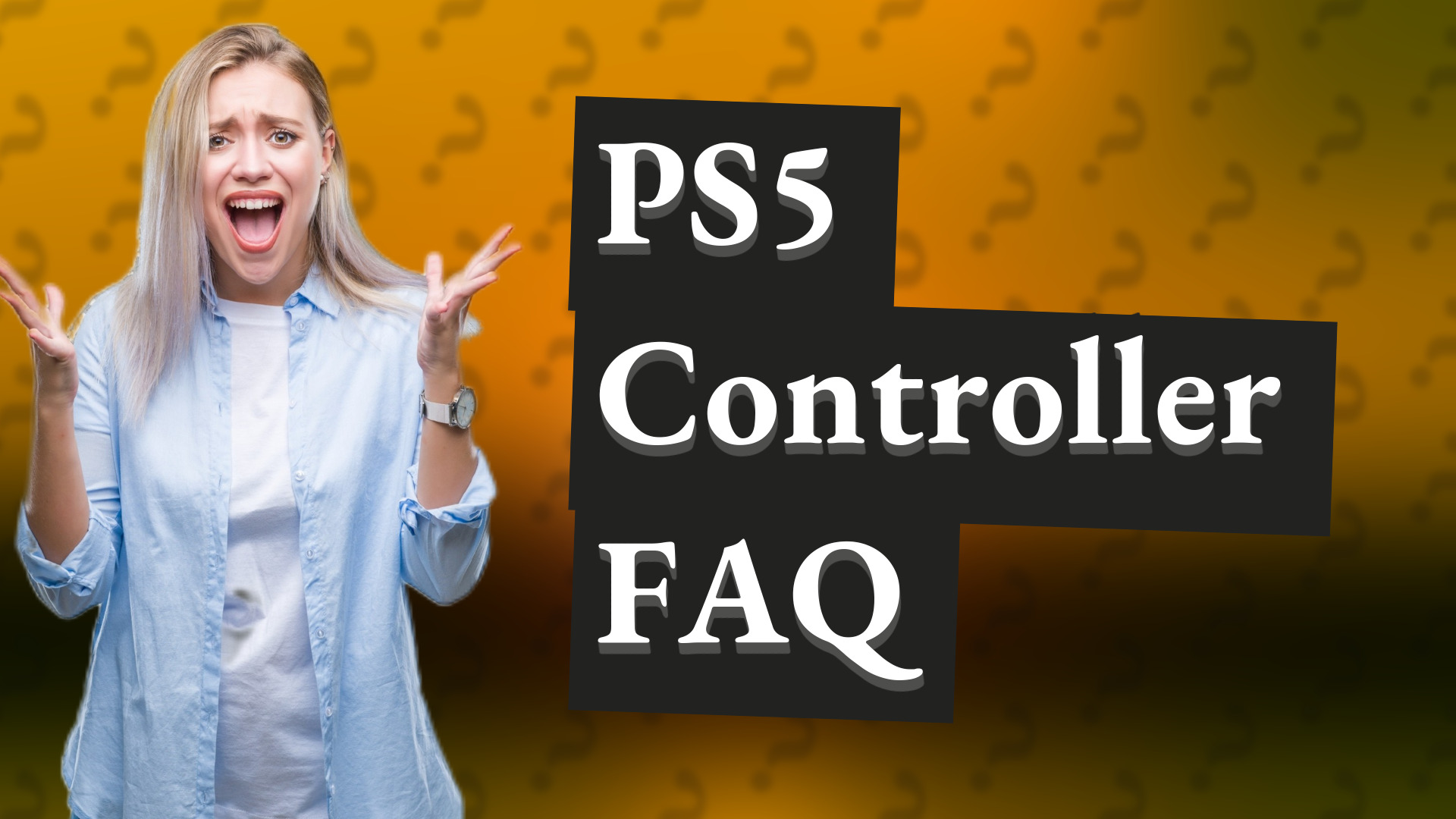 PS5 Controller FAQ