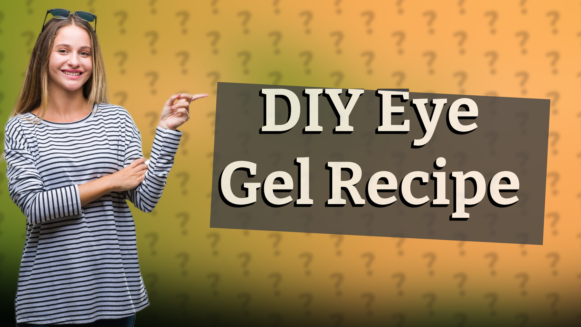 DIY Eye Gel Recipe