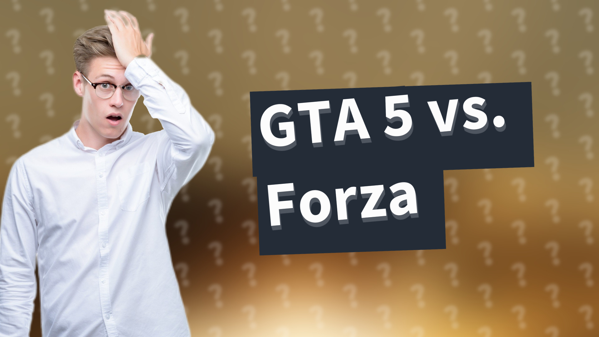 GTA 5 vs. Forza