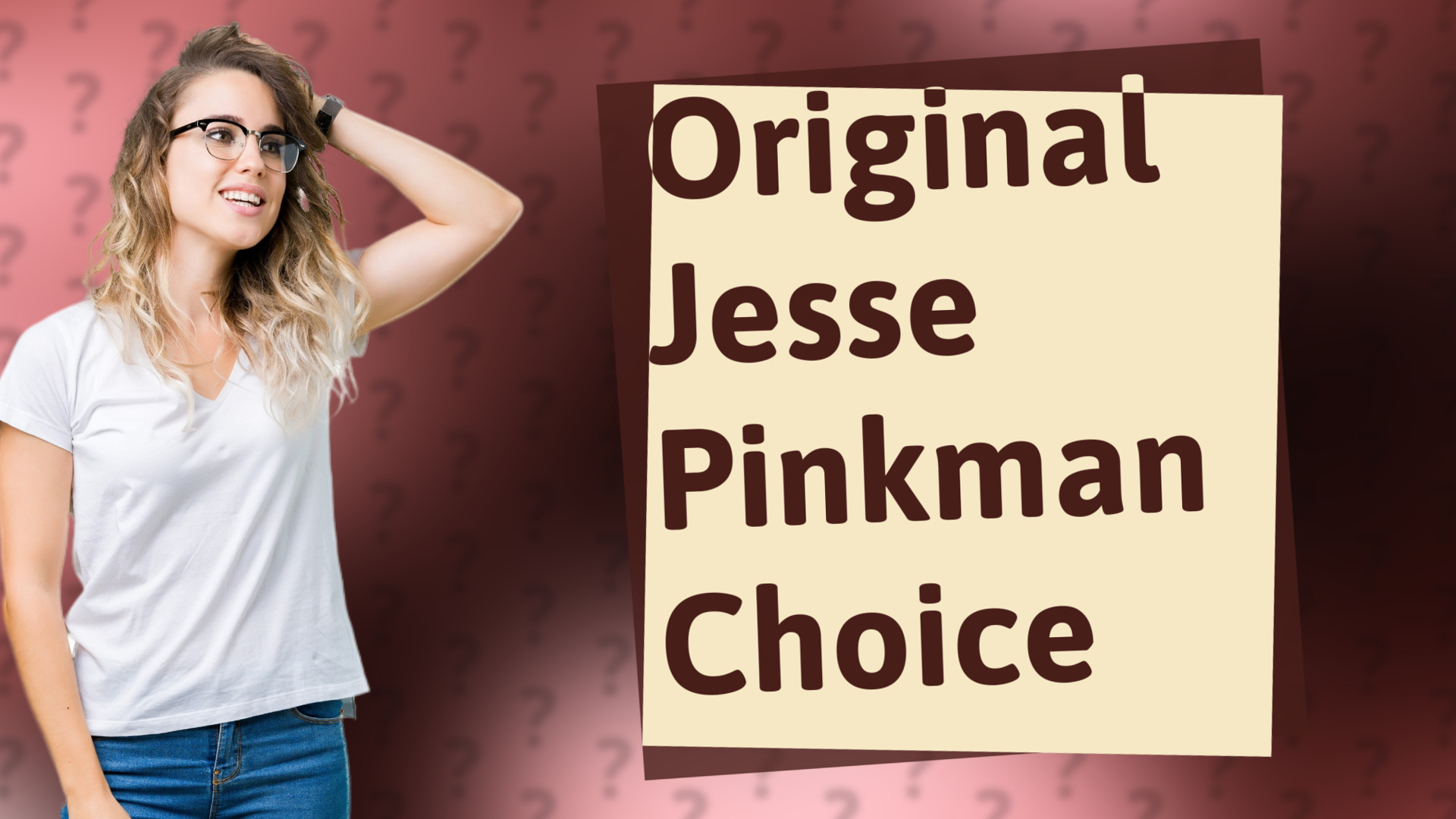 Original Jesse Pinkman Choice