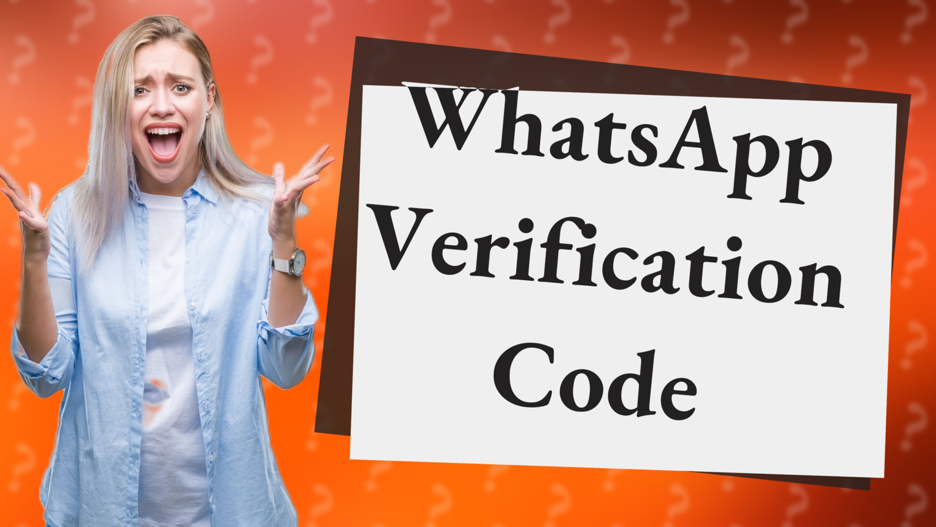 WhatsApp Verification Code