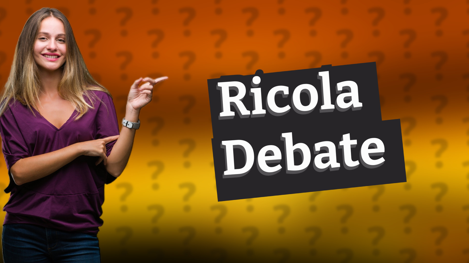 Ricola Debate