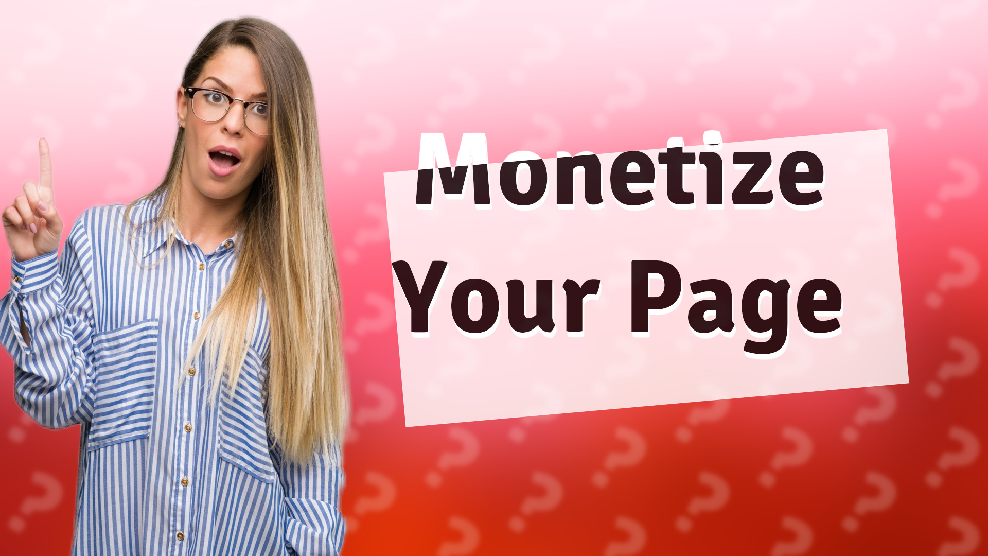 Monetize Your Page