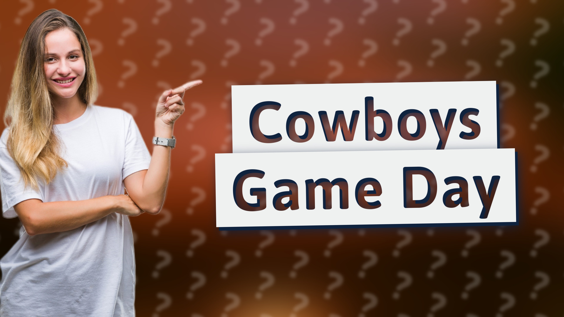 Cowboys Game Day