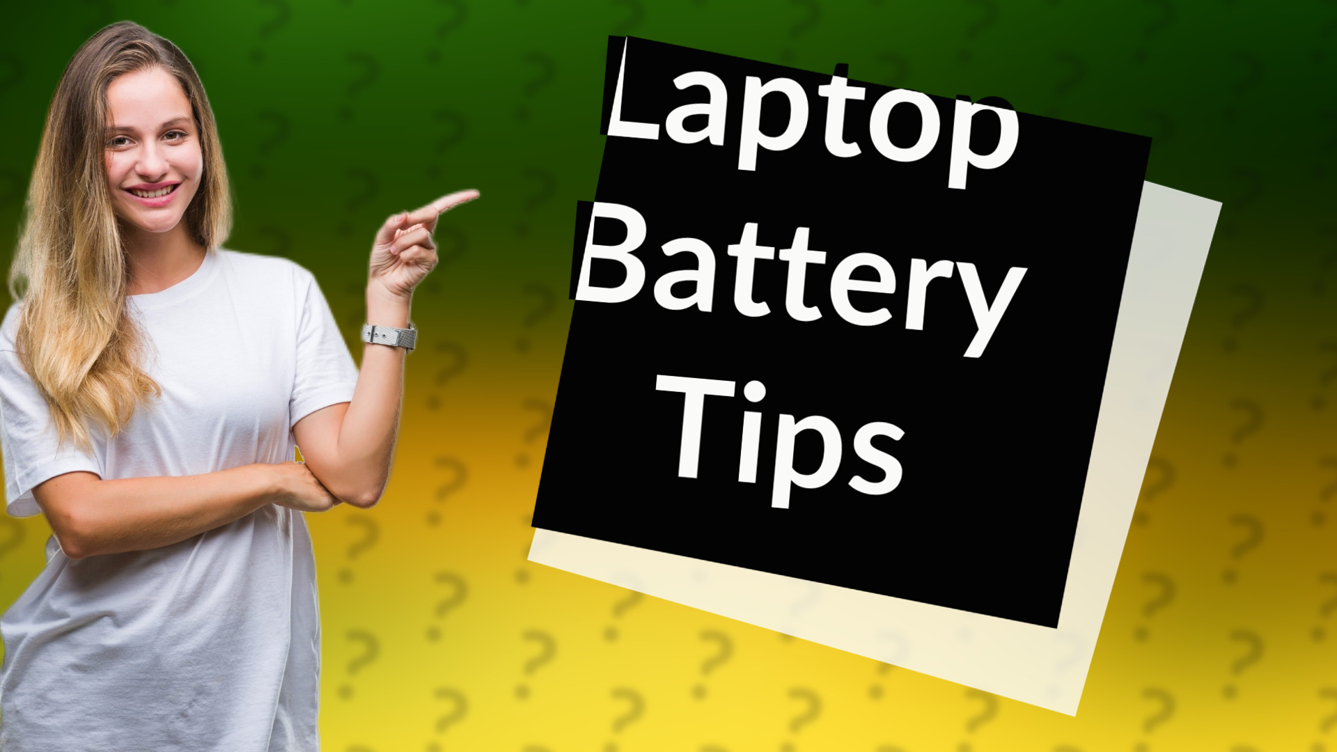 Laptop Battery Tips