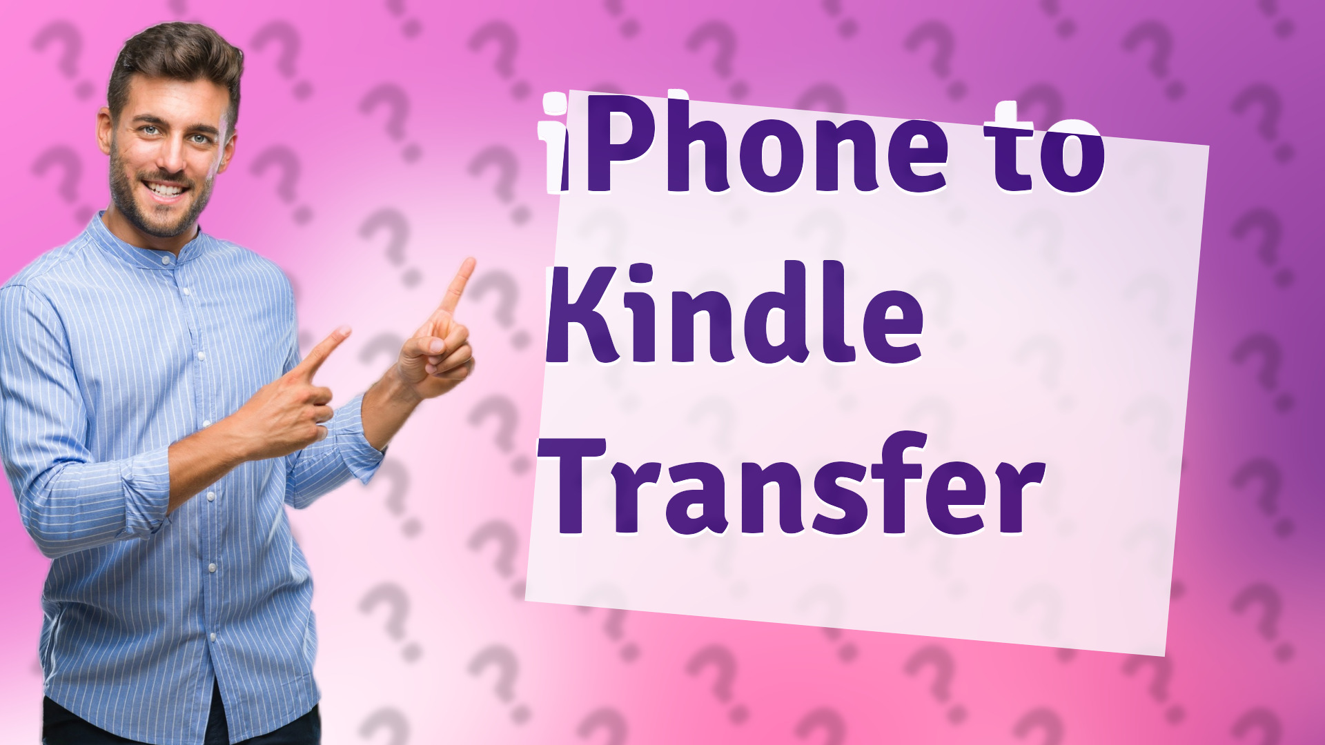 iPhone to Kindle Transfer