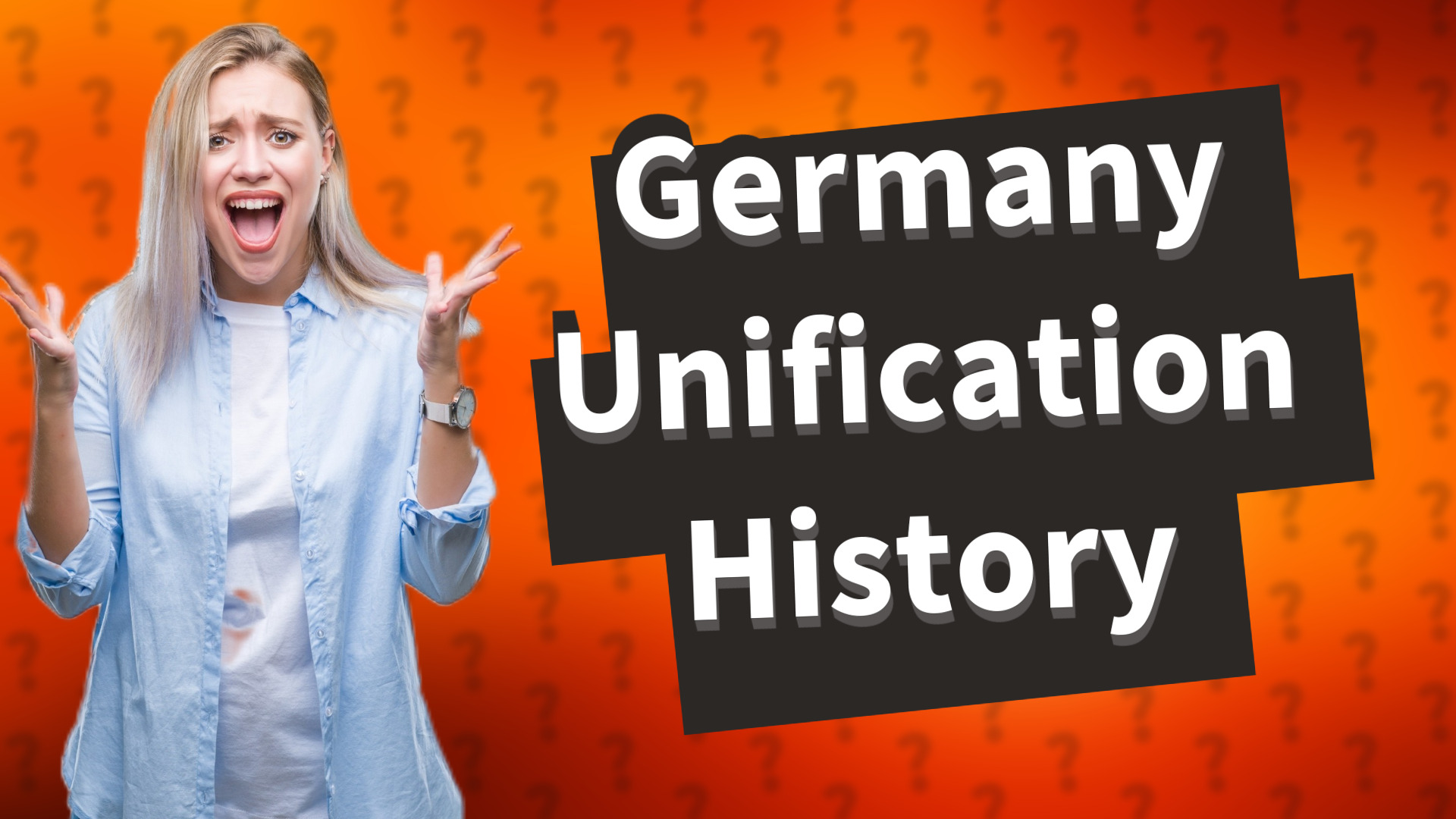 Germany Unification History