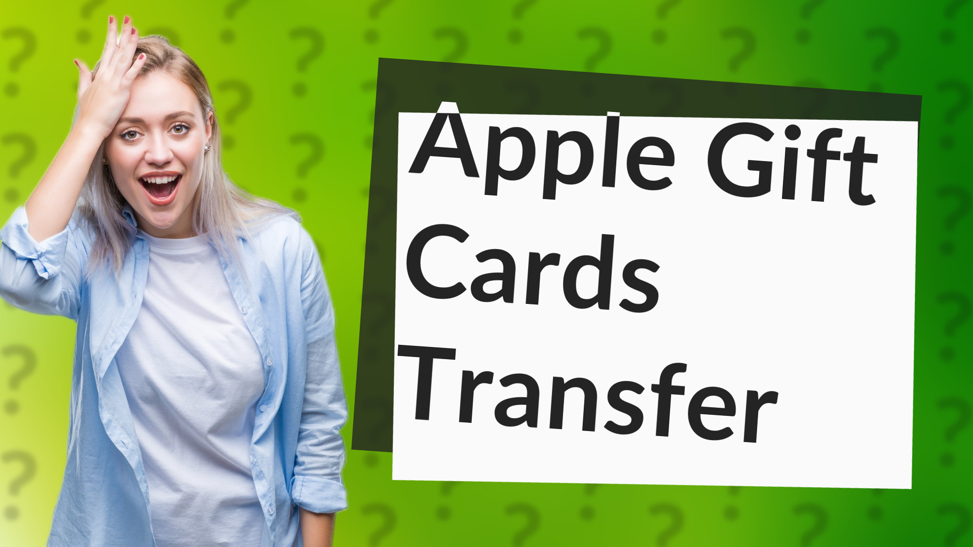Apple Gift Cards Transfer
