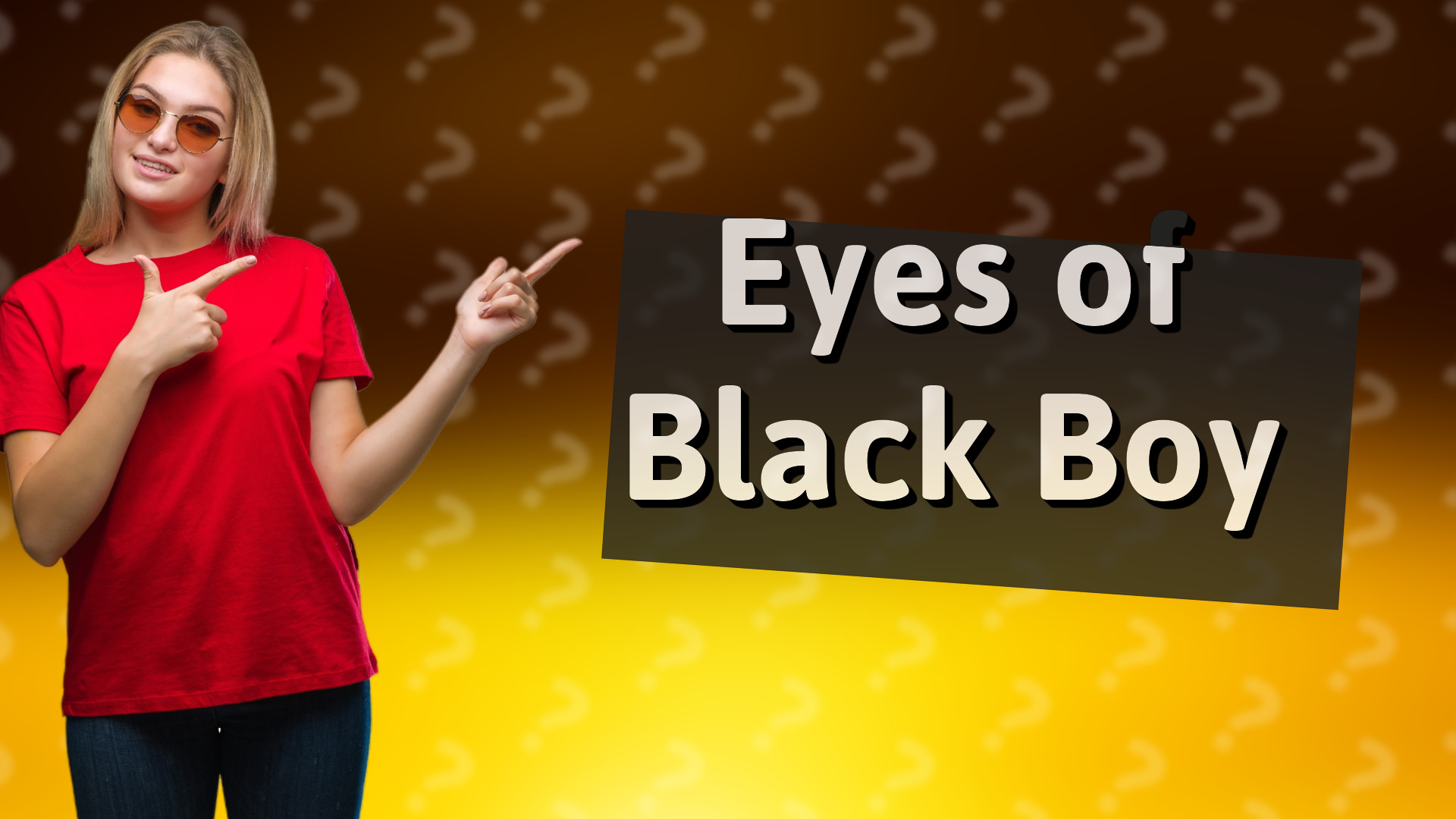 Eyes of Black Boy