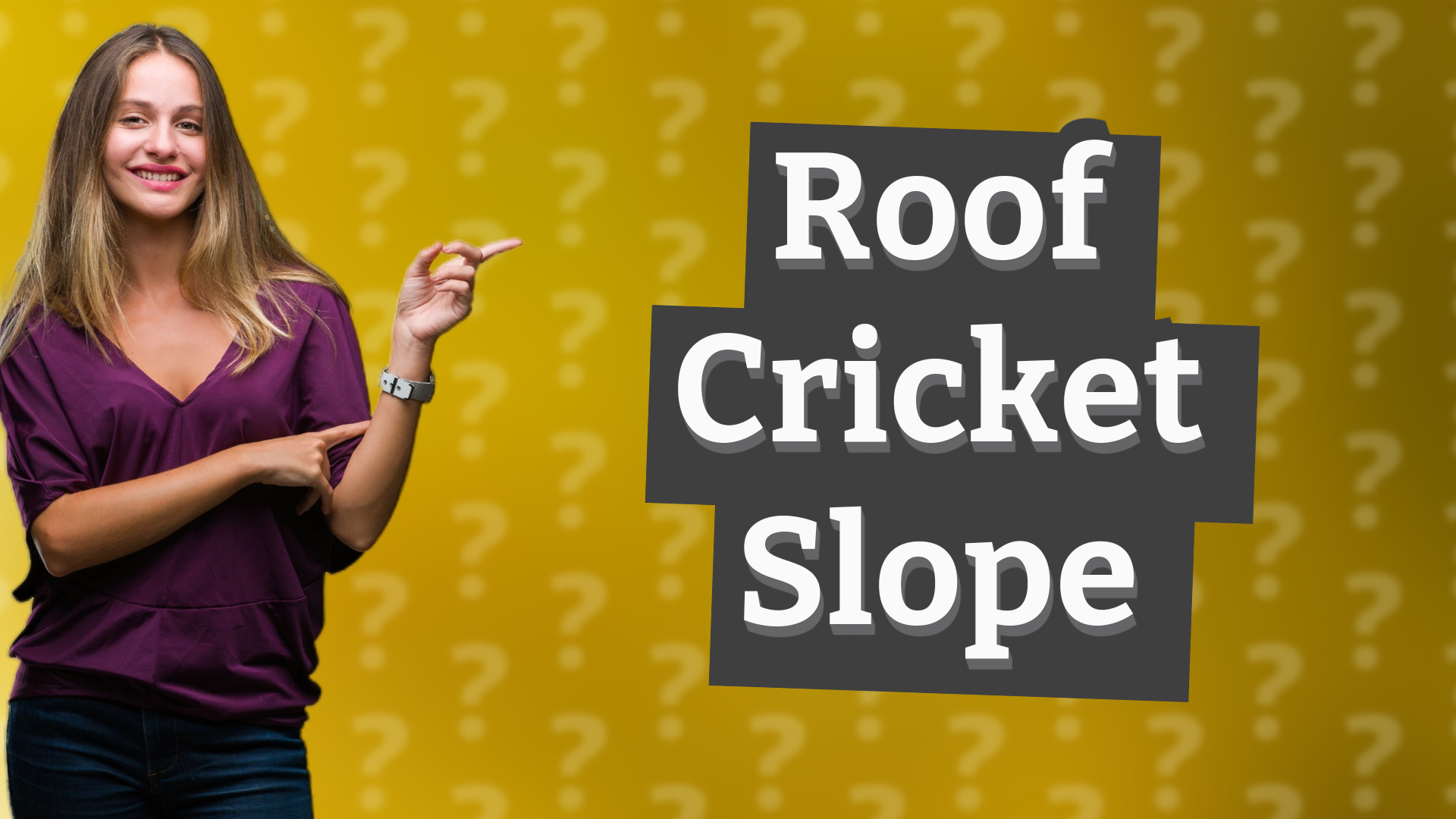 Roof Cricket Slope