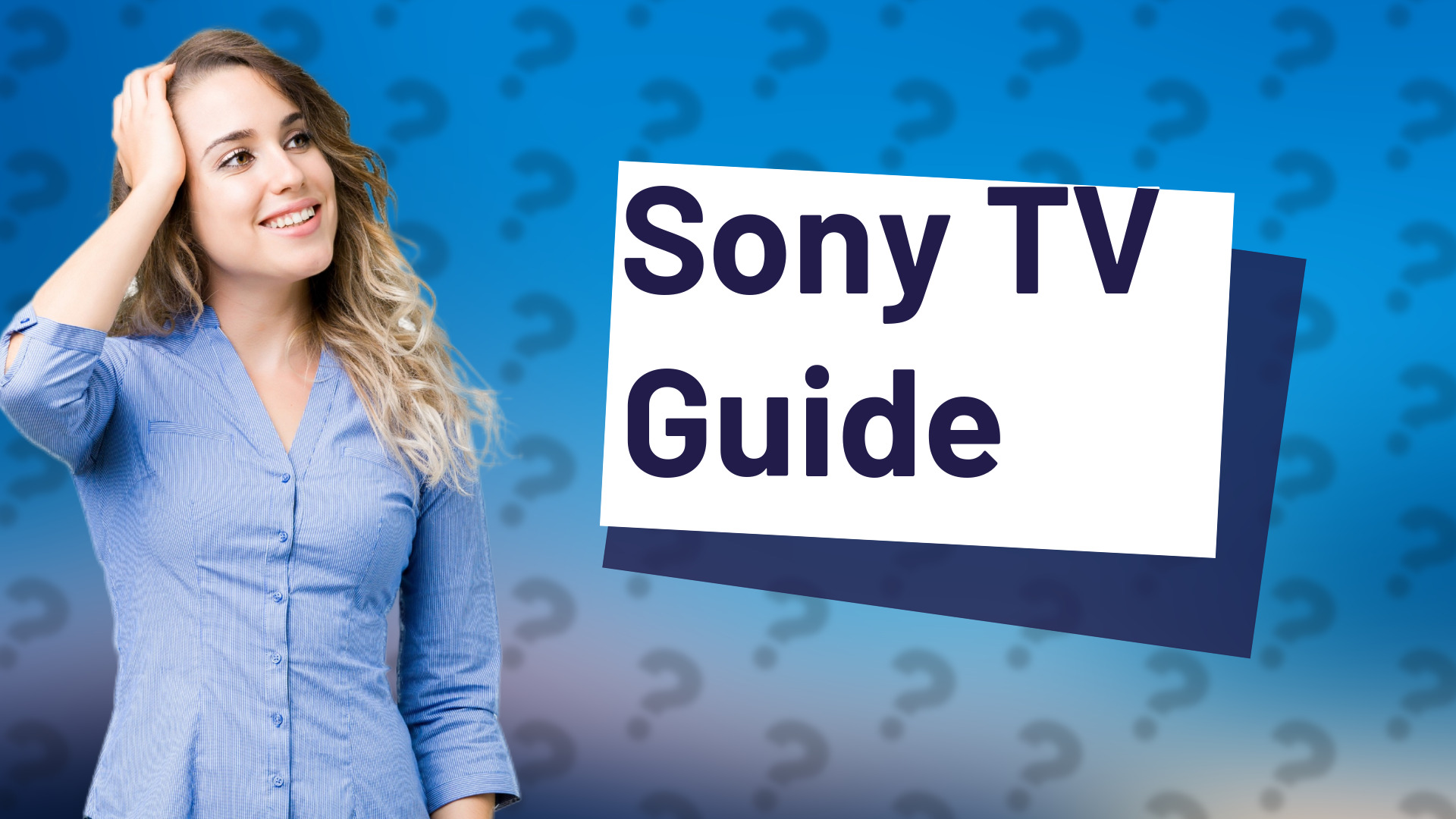 Sony TV Guide