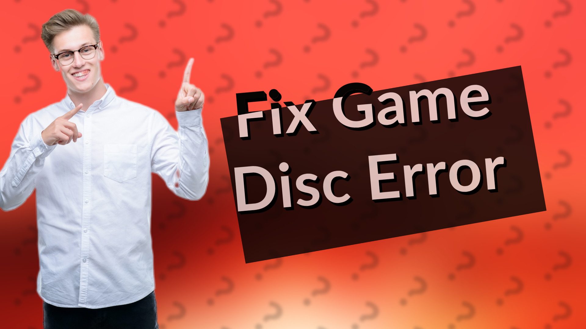 Fix Game Disc Error