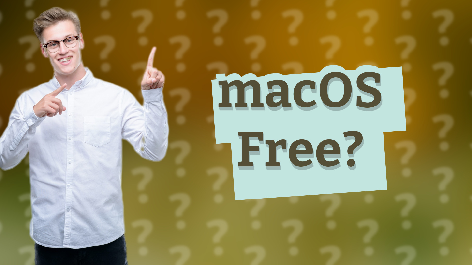 macOS Free?