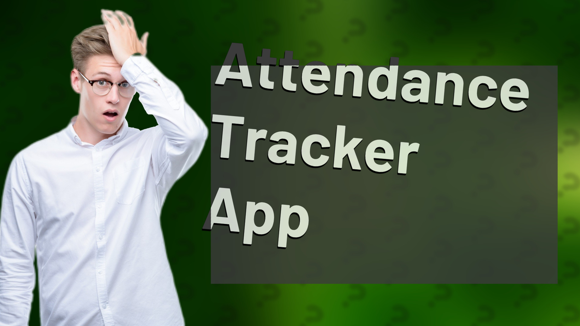 Attendance Tracker App