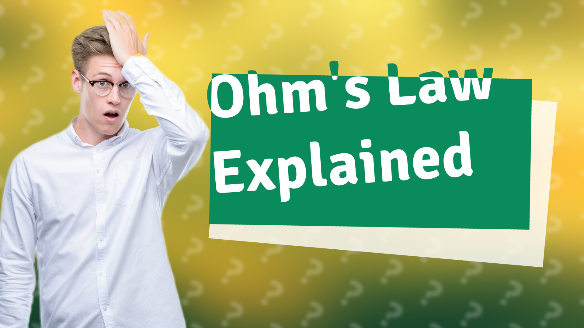 Ohm's Law Explained