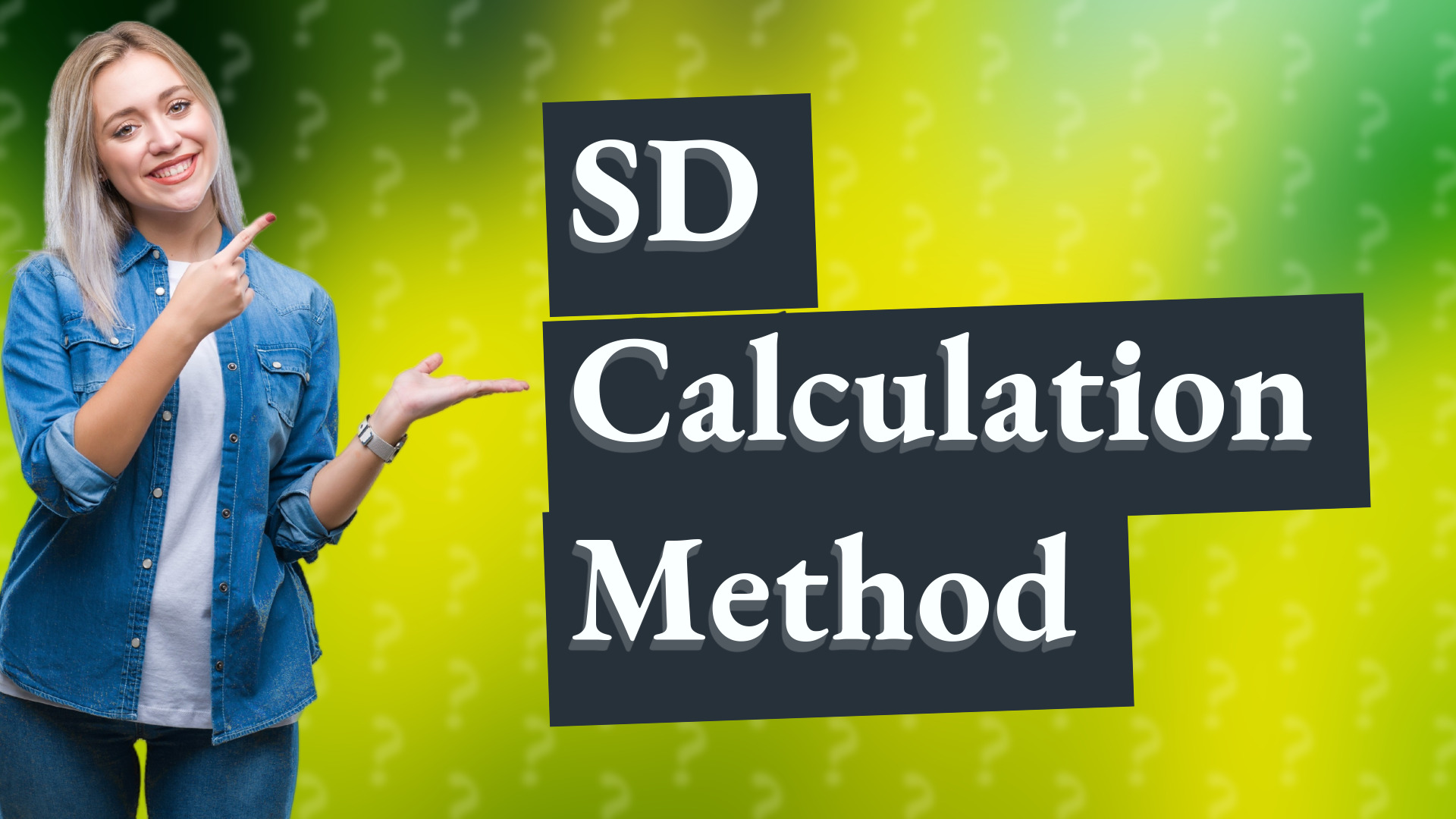 SD Calculation Method