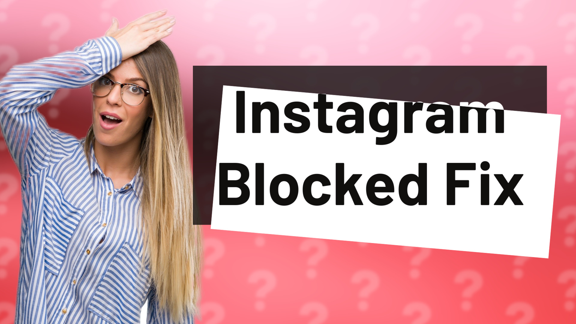 Instagram Blocked Fix