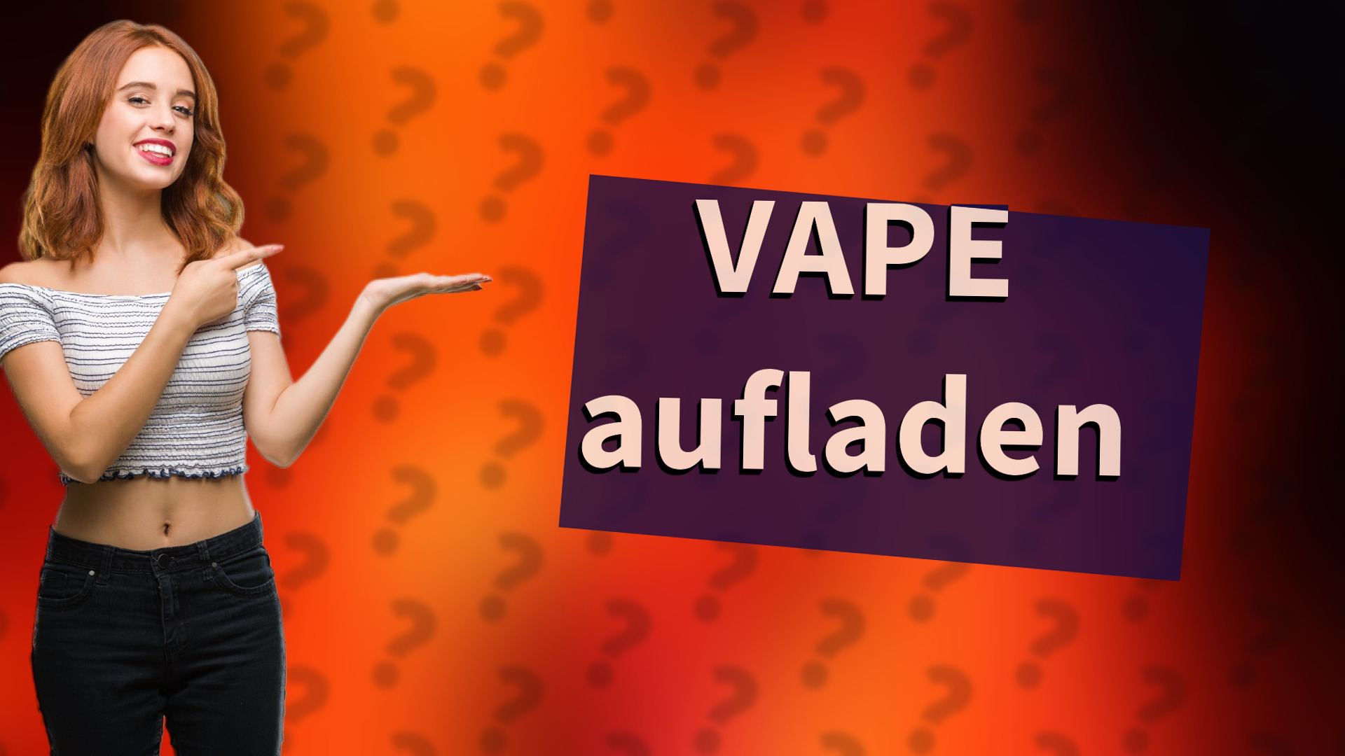 VAPE aufladen
