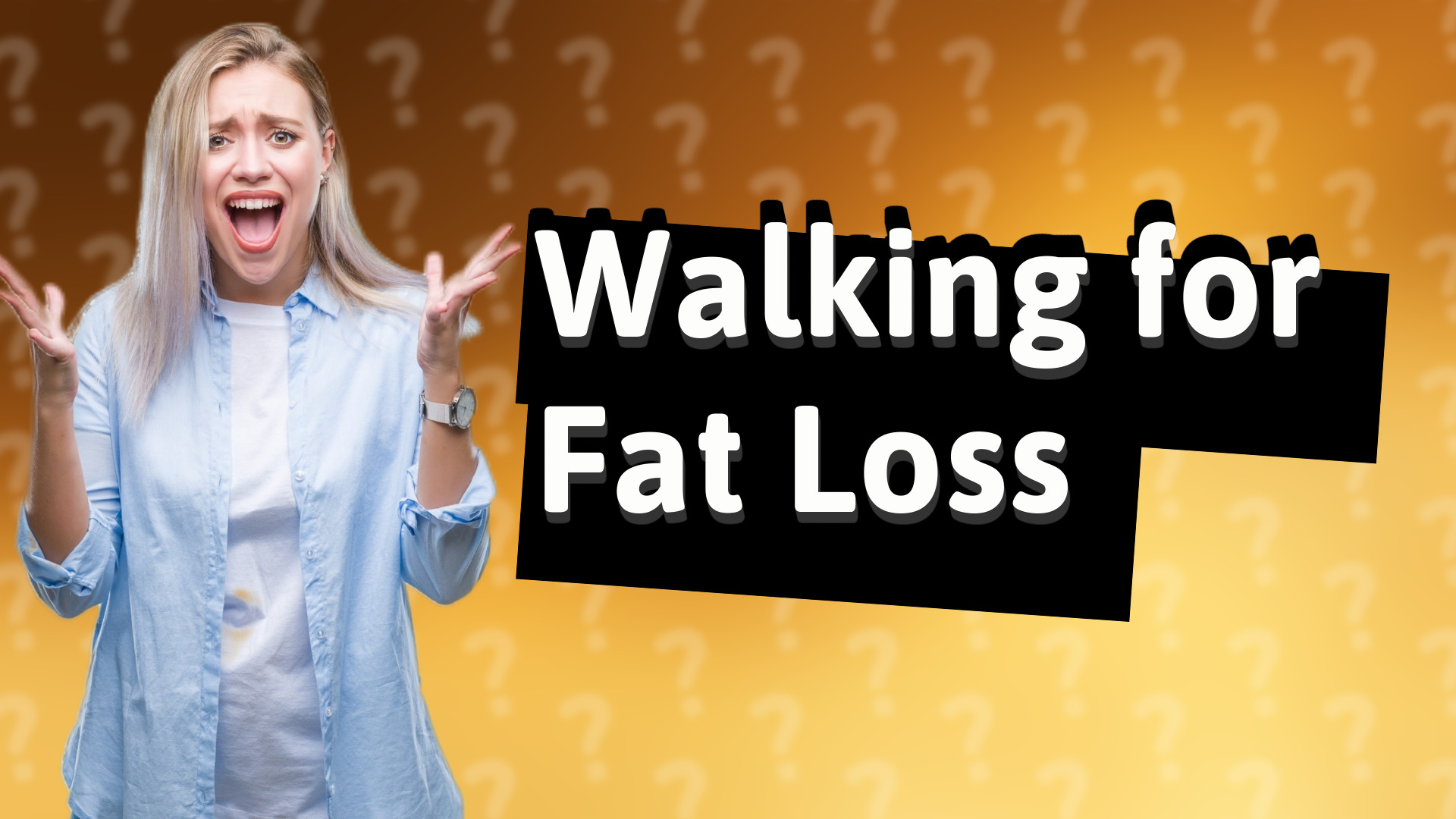 Walking for Fat Loss