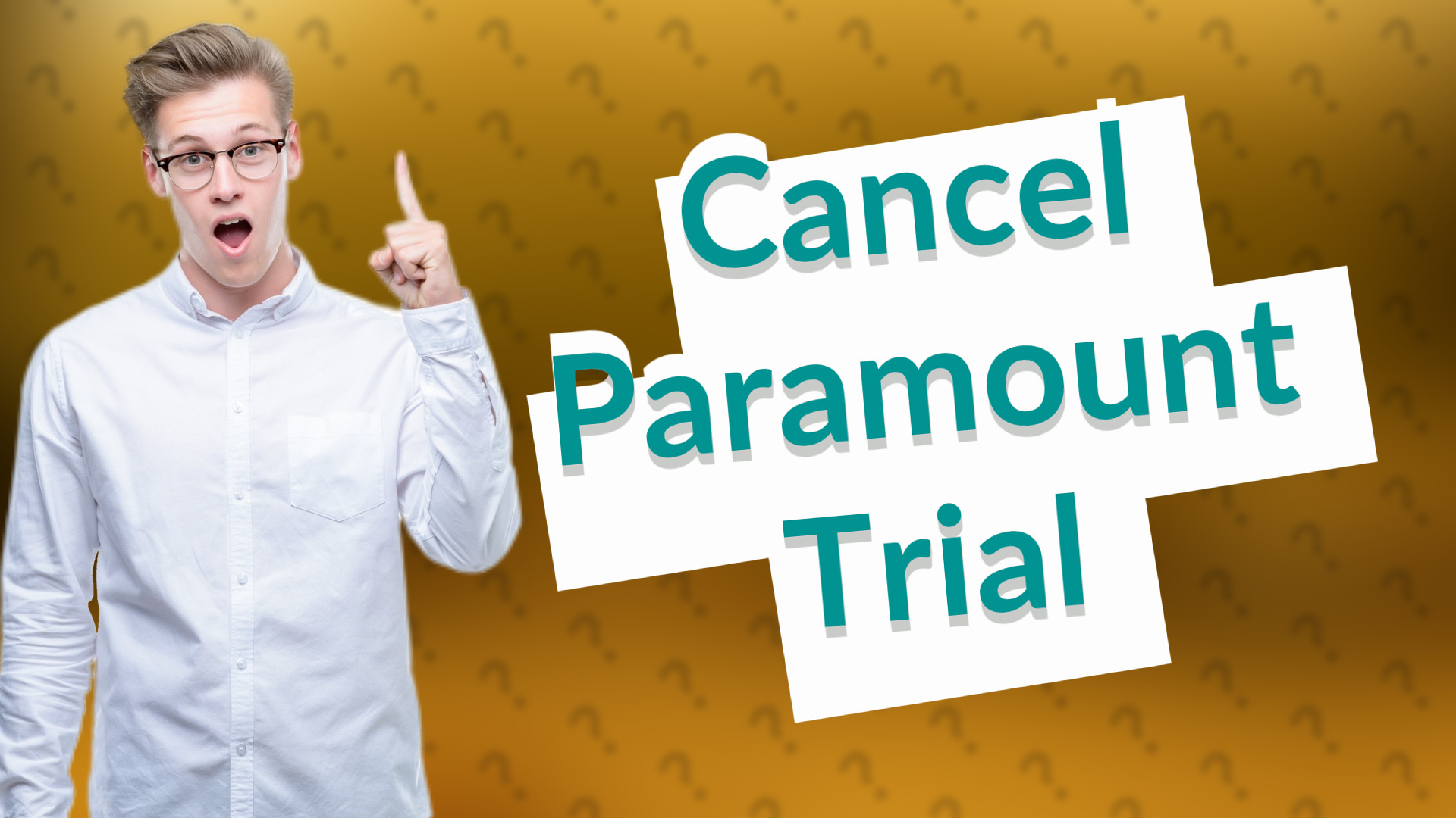 Cancel Paramount Trial