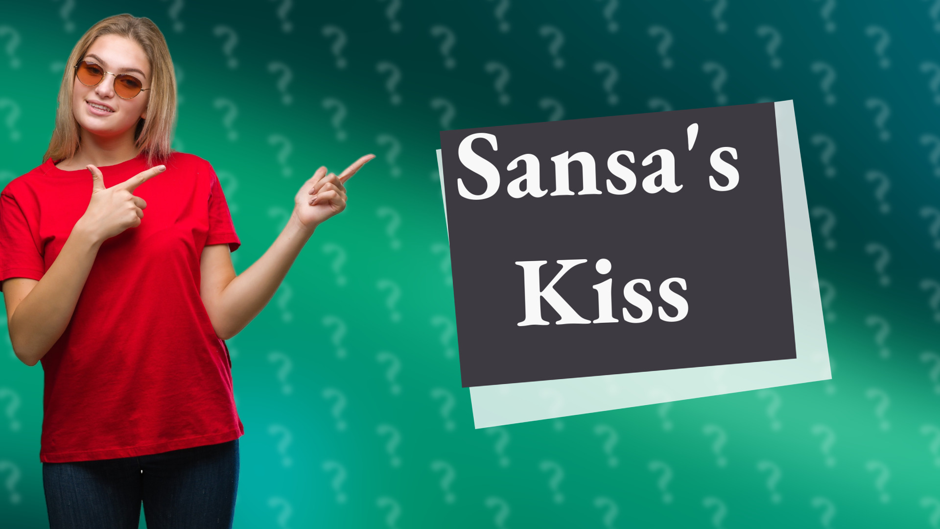Sansa's Kiss