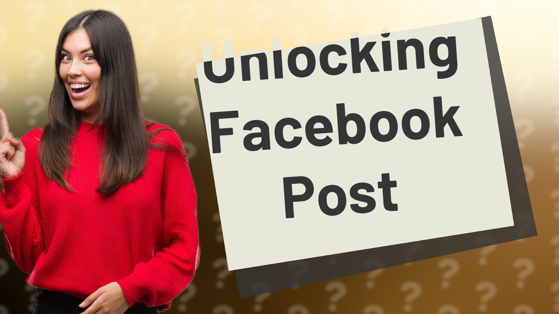 Unlocking Facebook Post