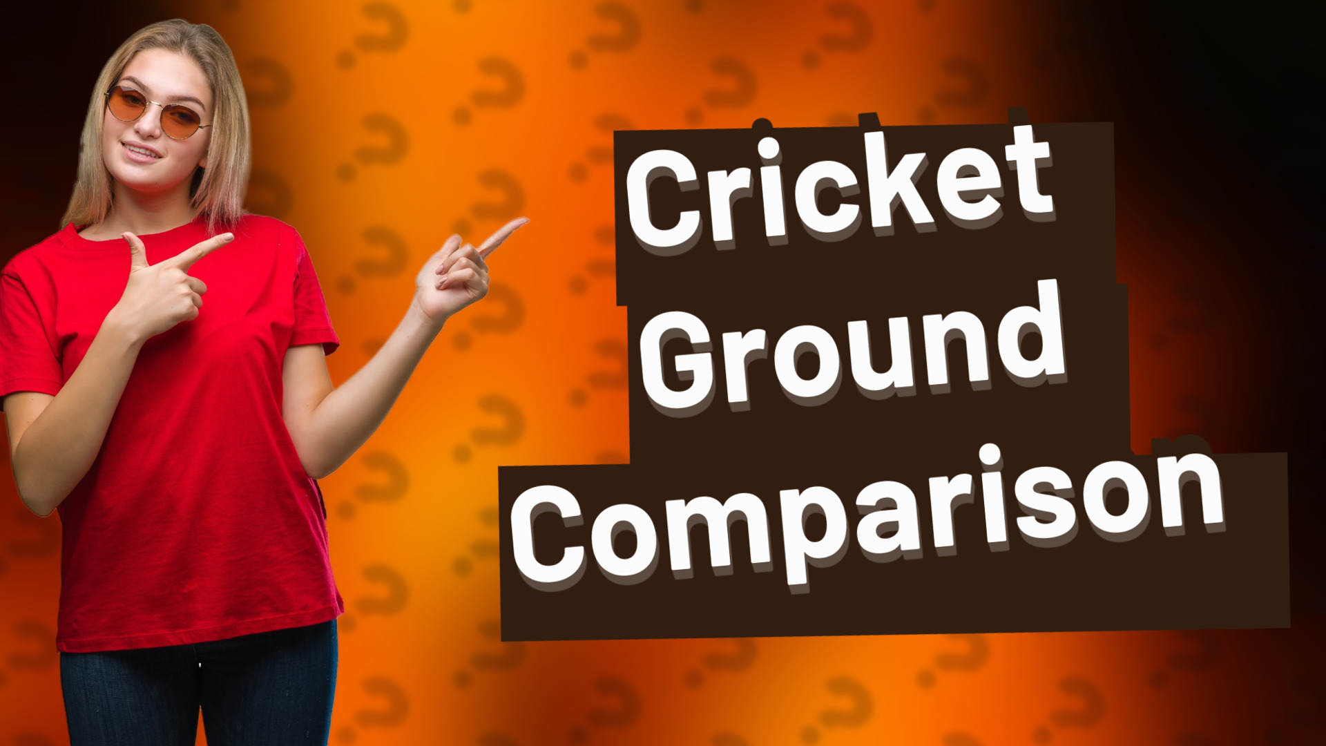 Cricket Ground Comparison