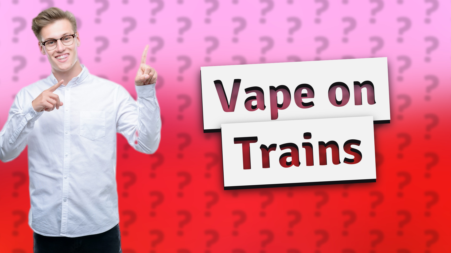 Vape on Trains