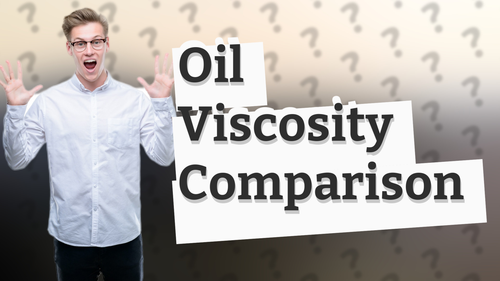 Oil Viscosity Comparison