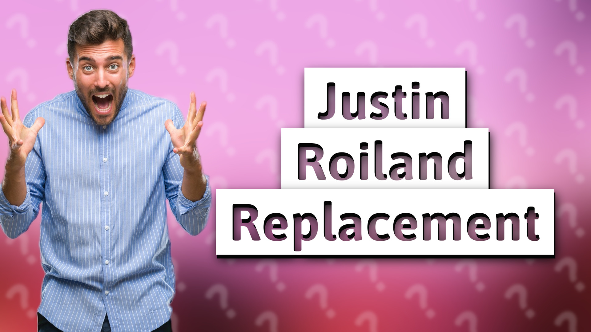 Justin Roiland Replacement