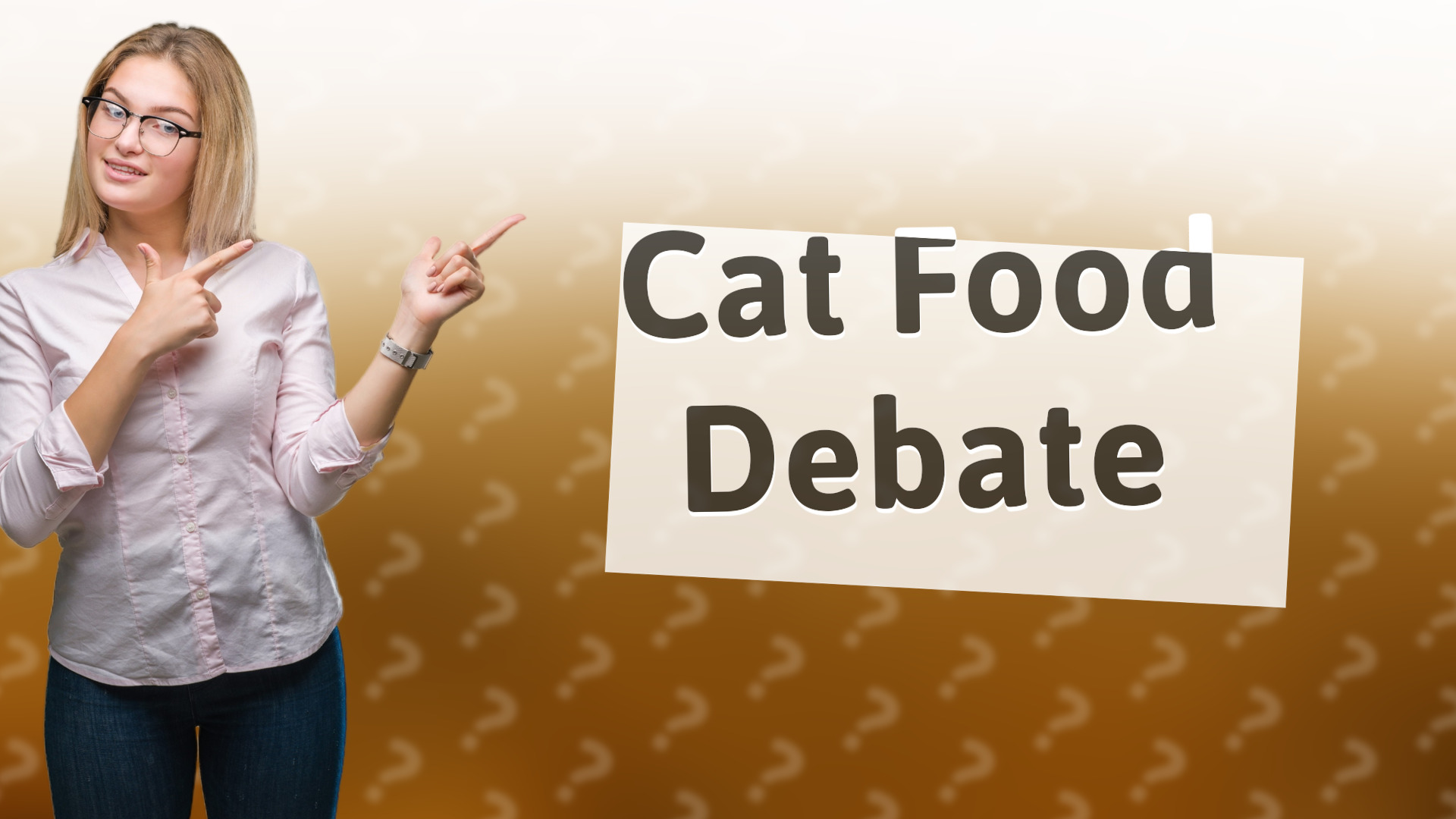 Cat Food Debate