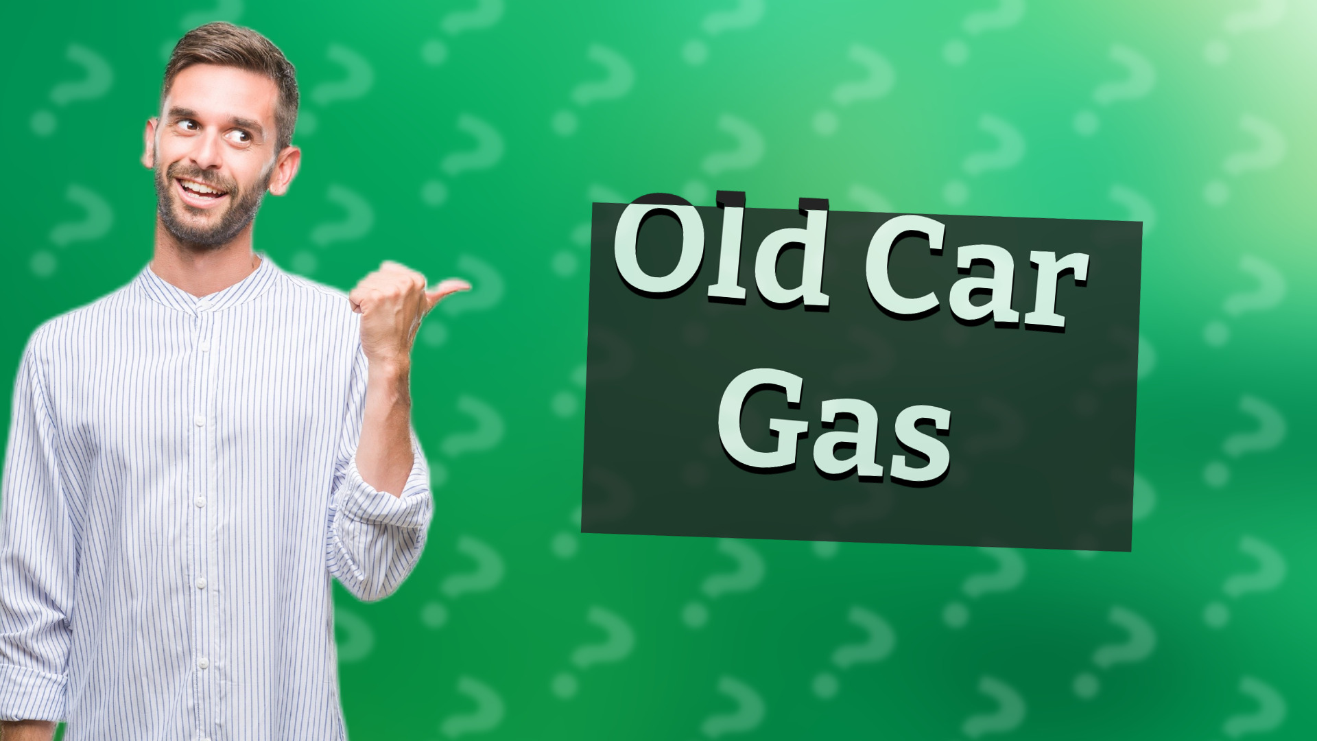 Old Car Gas