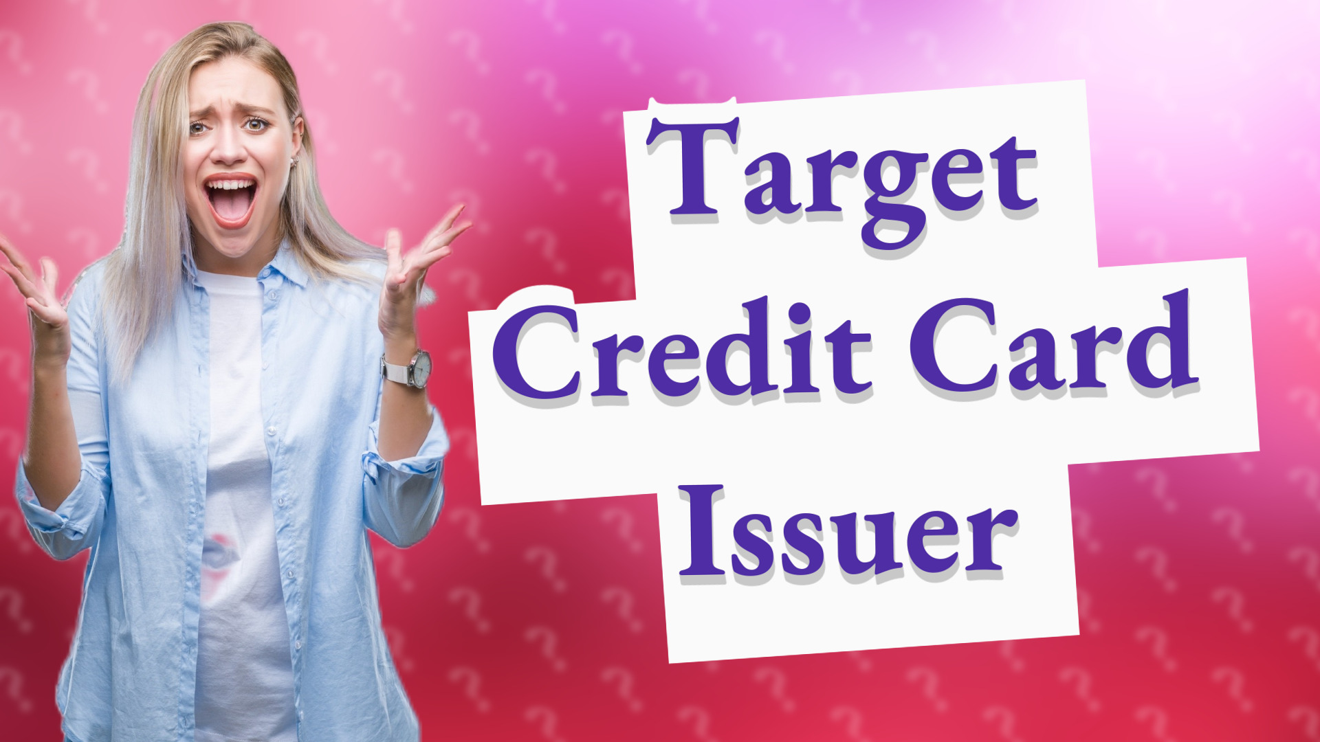 Target Credit Card Issuer