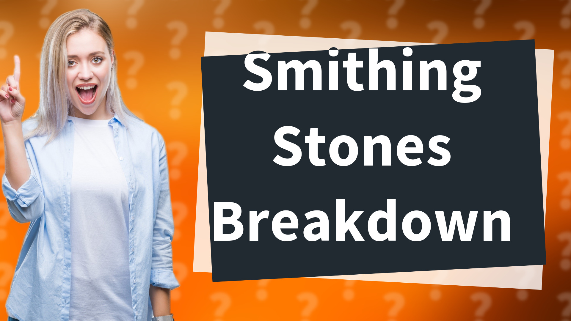 Smithing Stones Breakdown