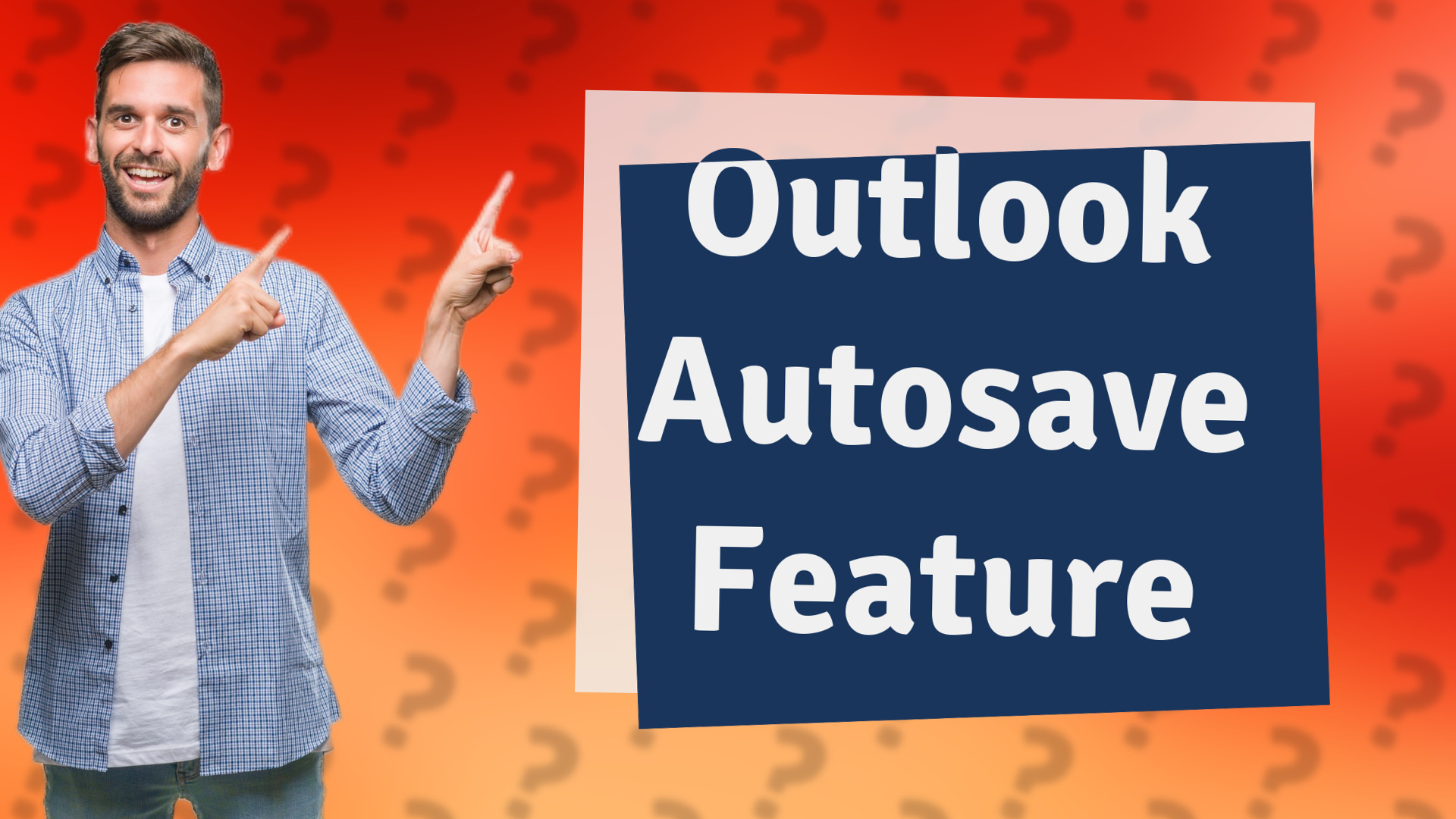 Outlook Autosave Feature