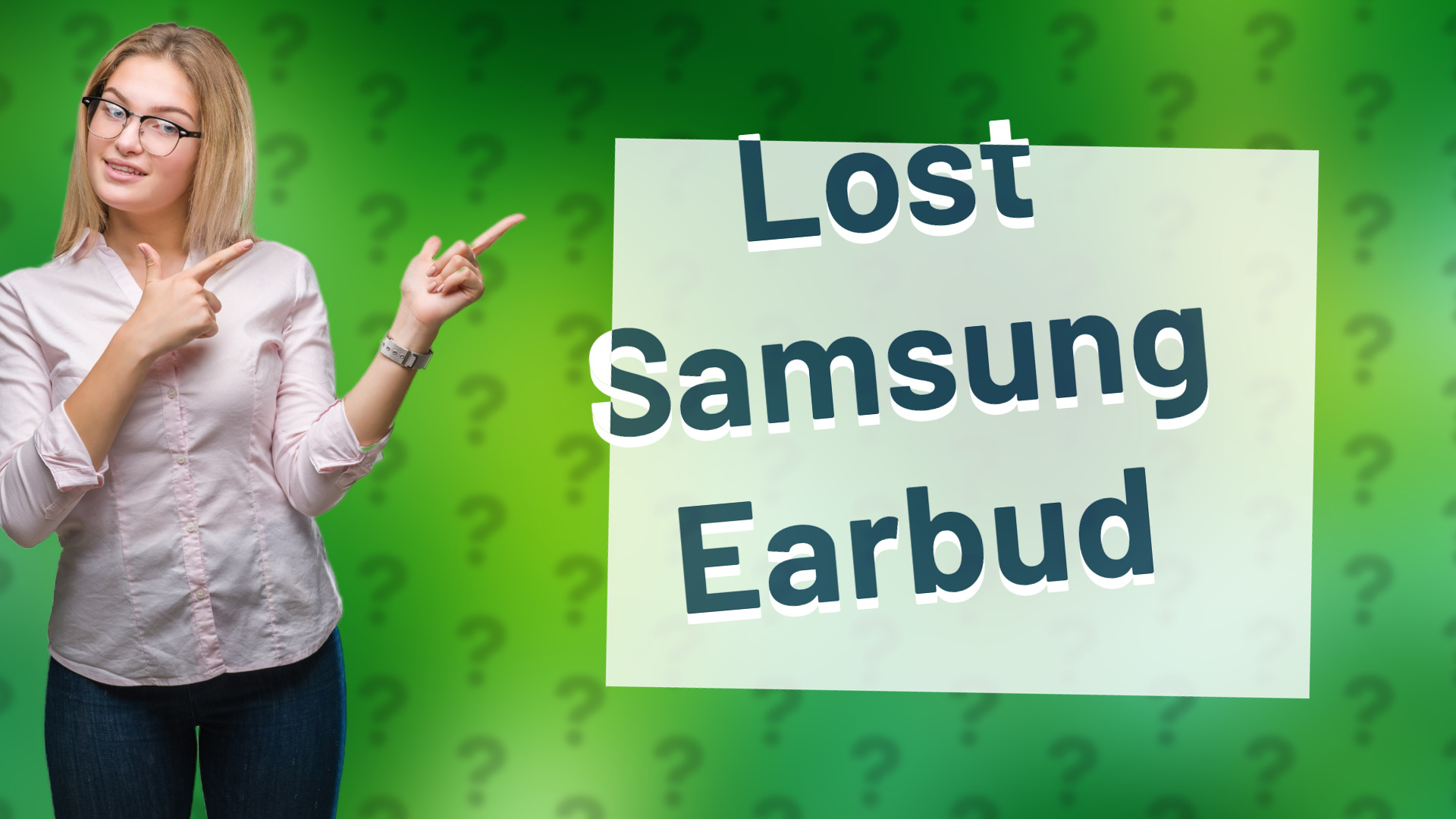 Lost Samsung Earbud