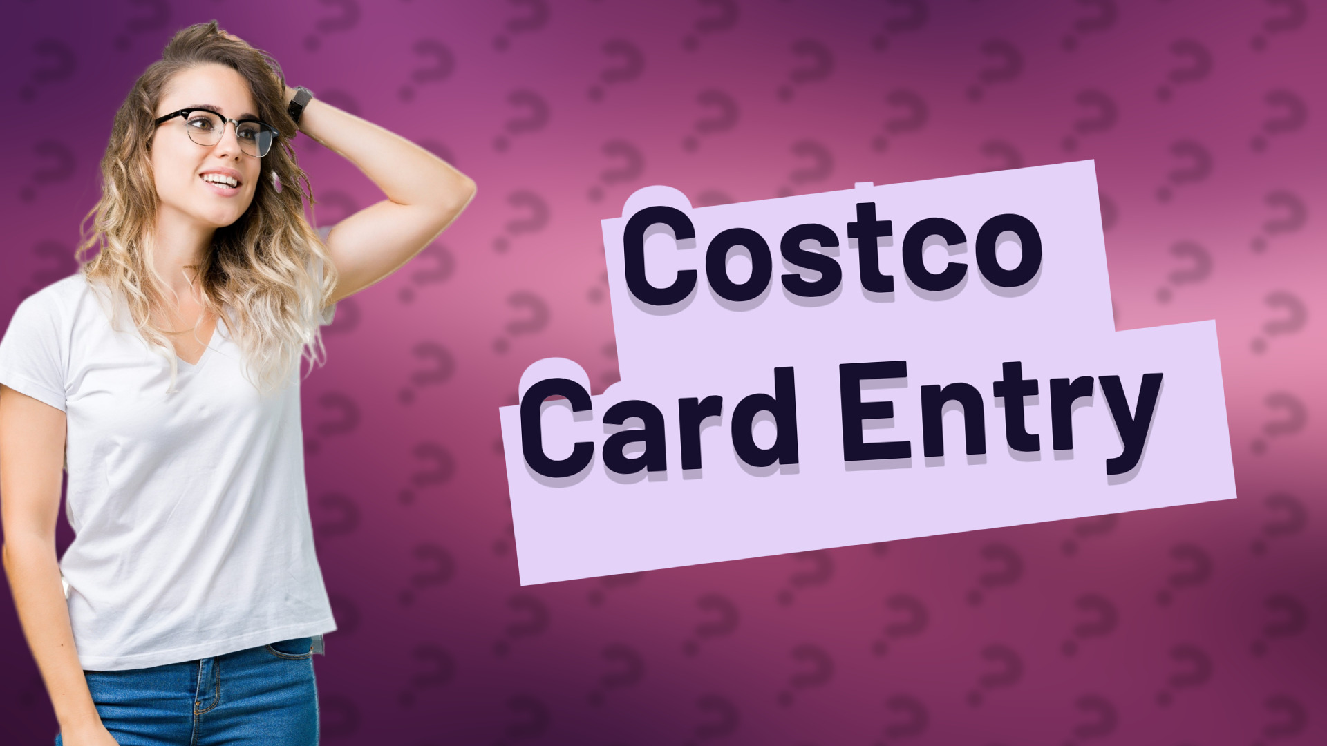 Costco Card Entry
