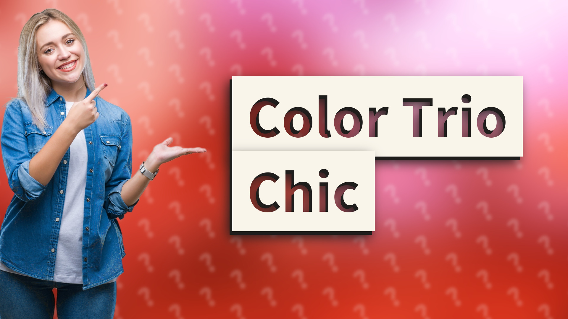 Color Trio Chic