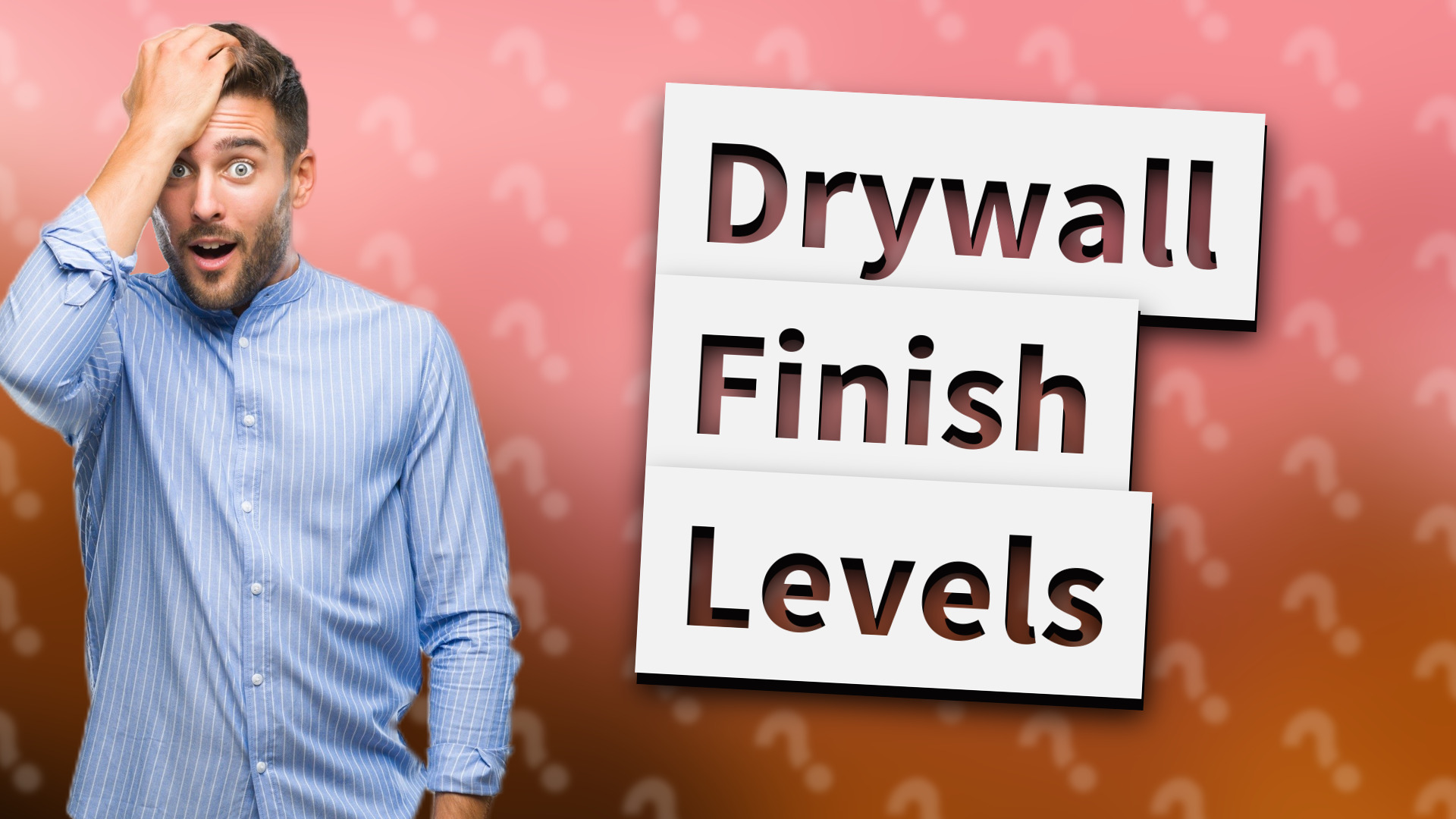 Drywall Finish Levels