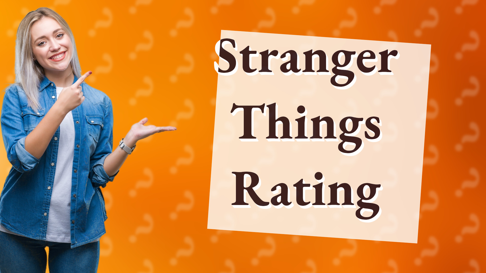 Stranger Things Rating