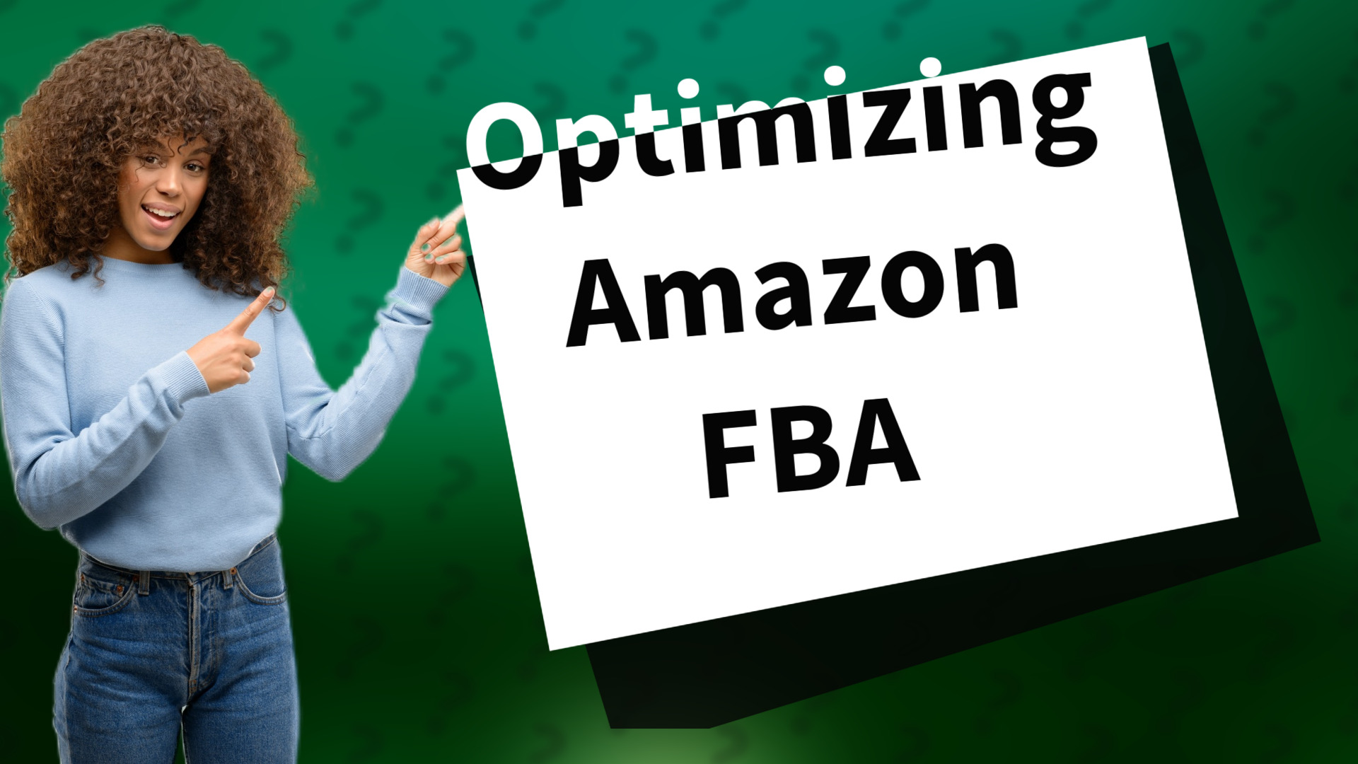 Optimizing Amazon FBA